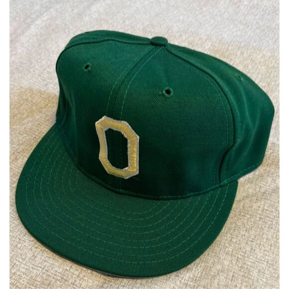Oregon Ducks University Size 7 5/8 Fitted Hat Pro Line Vintage - Picture 3 of 5
